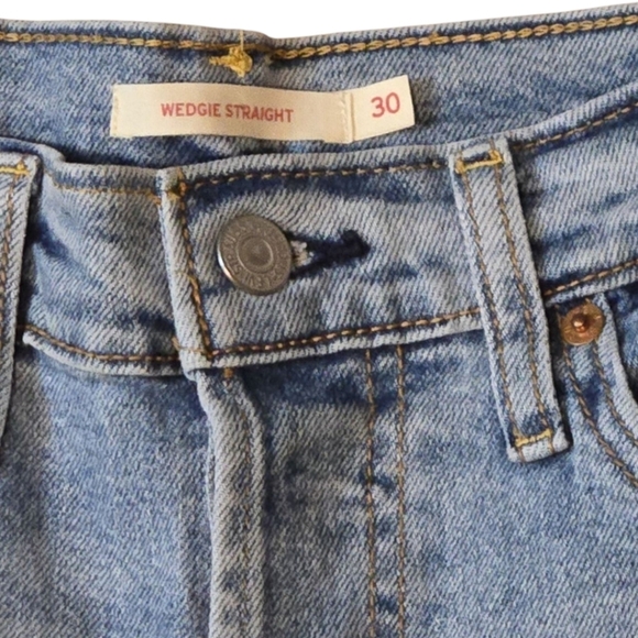 Levi's Wedgie Straight Jeans Size 10/30 - Picture 3 of 7